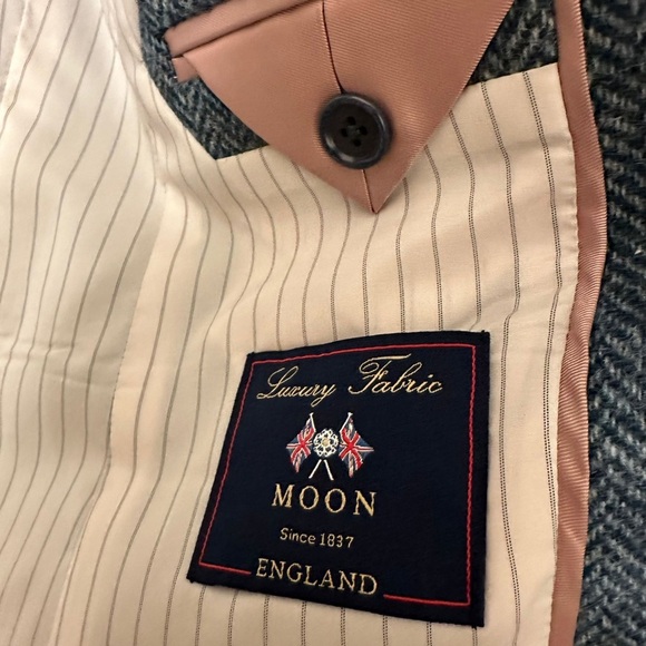 J. Crew x Moon Luxury English fabrics Campbell style blazer Size 2 - Picture 13 of 13